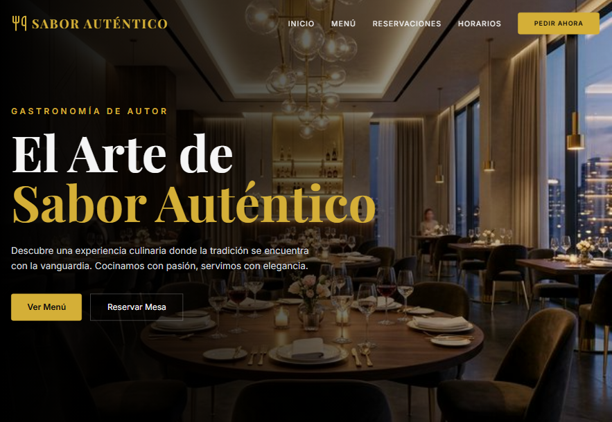 Sabor Auténtico